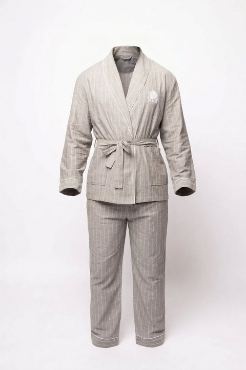 Pinstriped Riviera Loungewear