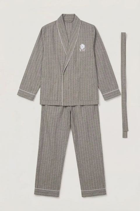 Pinstriped Riviera Loungewear